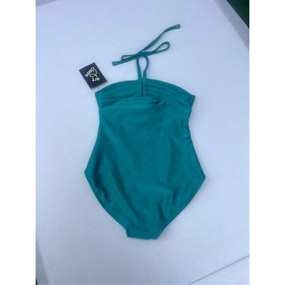 Art  Class Girls' Shining Bright Solid One Piece Swimsuit size 8 - Picture 5 of 6